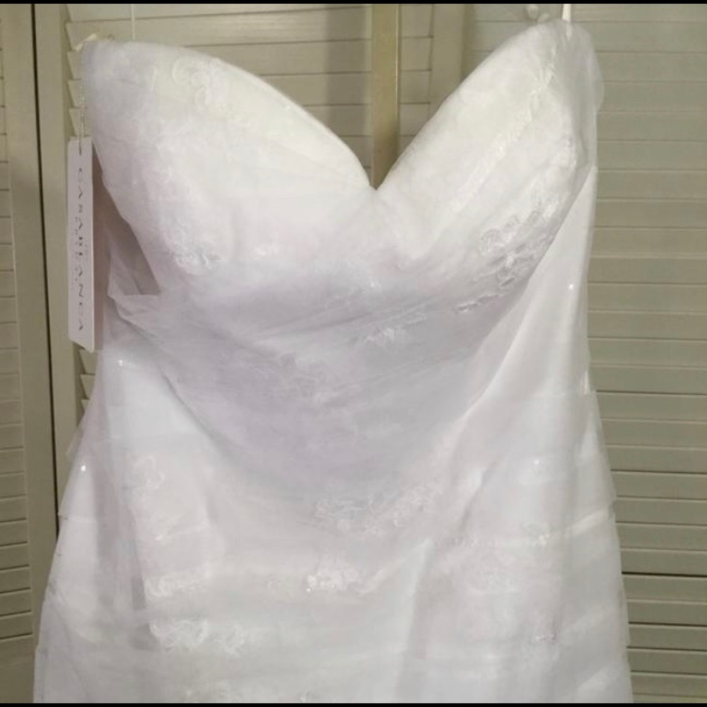 Casablanca wedding dress 2216. New with tags.